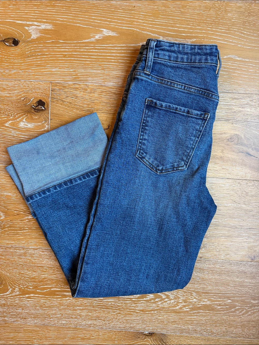 Kut from the Kloth Women's Medium Blue Wide-Leg Jeans